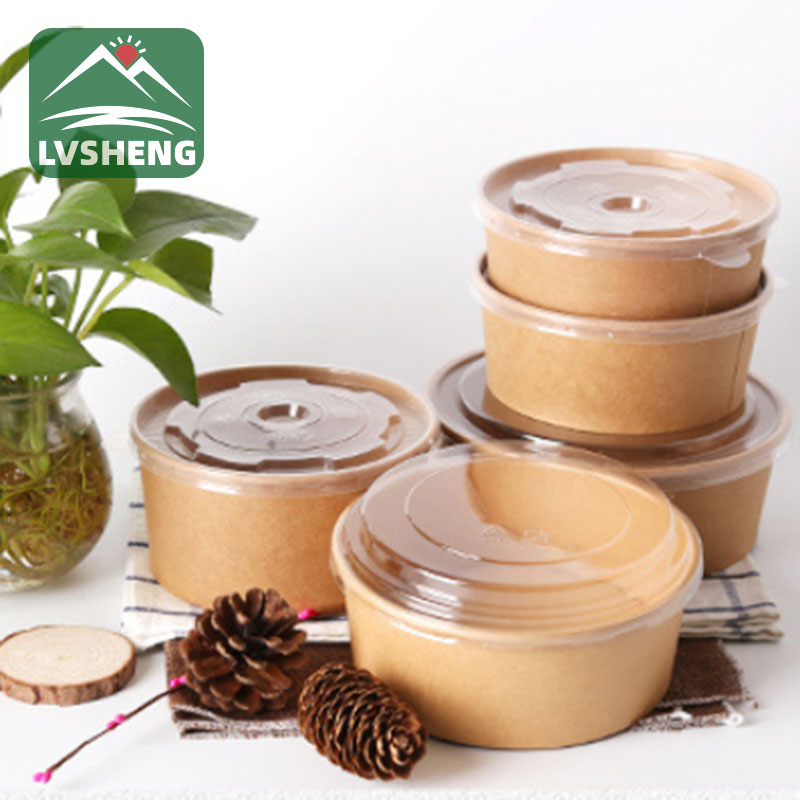 උසස් තත්ත්වයේ ප්ලා කඩදාසි සලාද පාත්රය